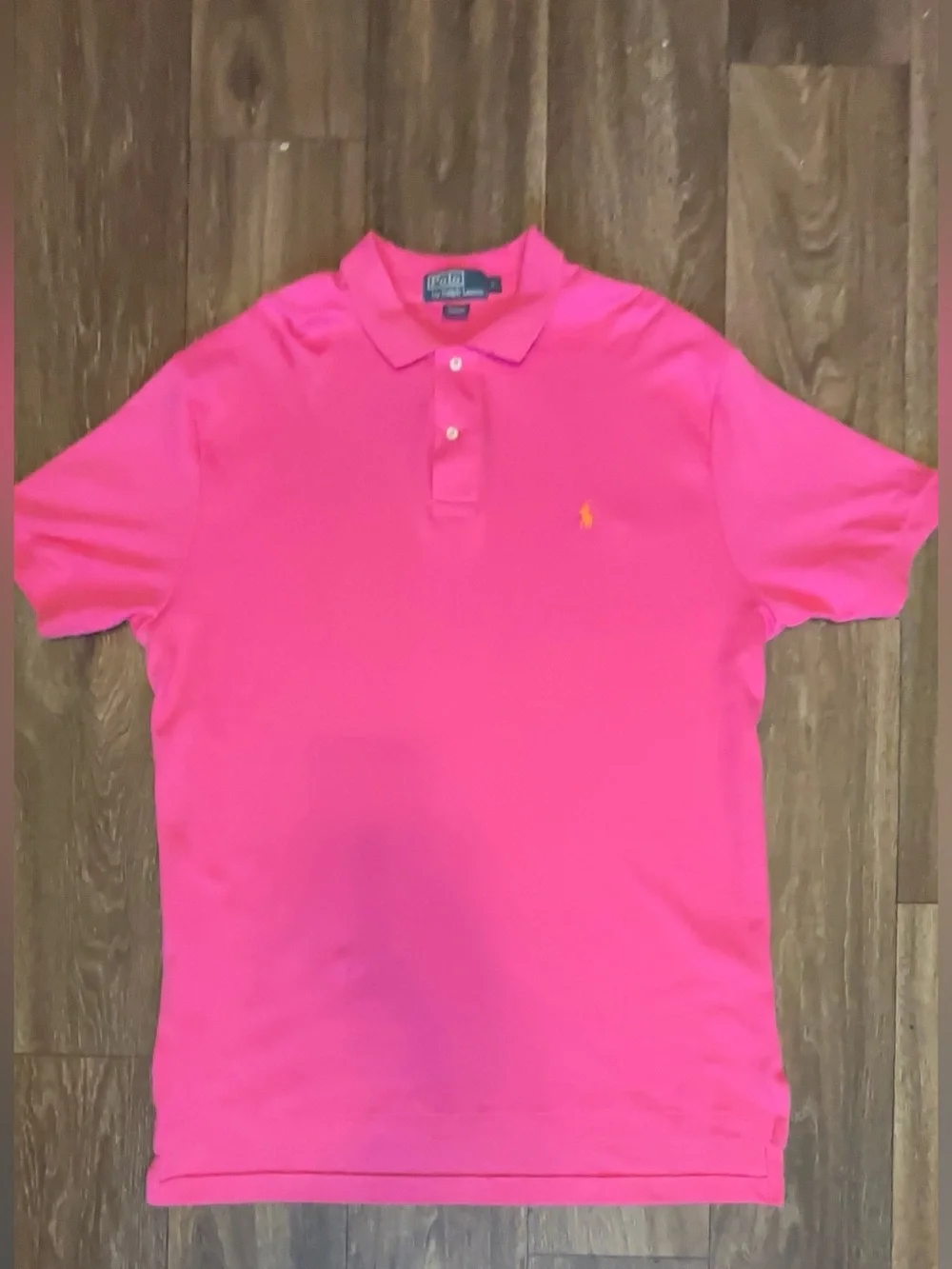 Ralph Lauren Cotton Pink Polo Shirt